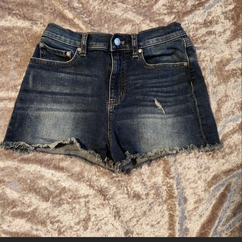PINK Victoria's Secret Dark Wash Jean Shorts